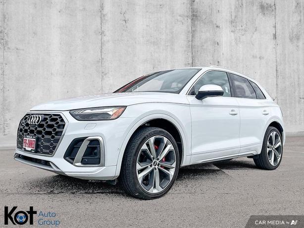 2022 Audi SQ5 Technik | 3.0L V6 rated @ 349hp | Power Liftgate | Aerial View Cam image 1