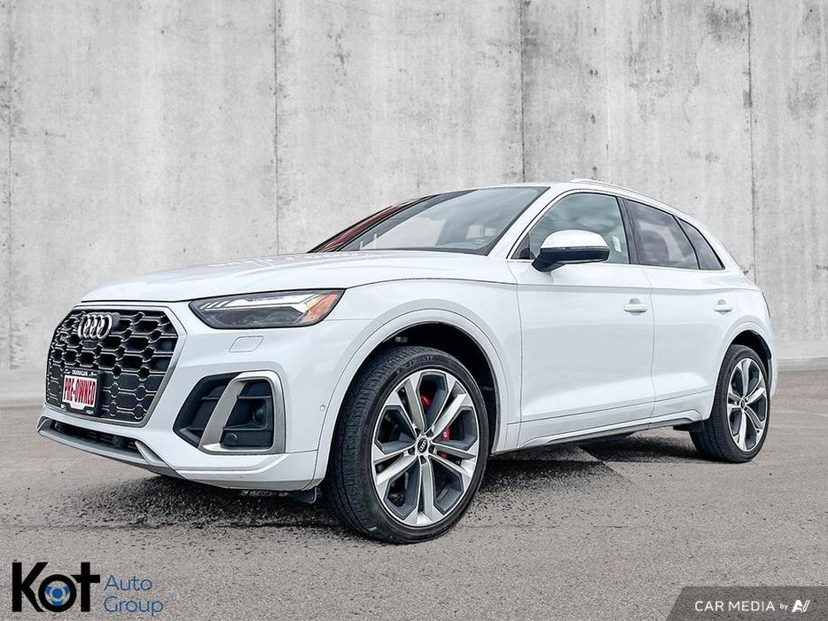 2022 Audi SQ5 Technik | 3.0L V6 rated @ 349hp | Power Liftgate | Aerial View Cam display photo