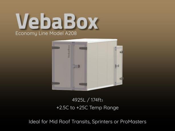 2025 Ford Transit VebaBox Model A208 Modular Cooler Box image 1