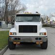 2000 International 4900 25 Foot Roll-Off Flat Deck Tow Truck Manual Diesel Air B thumbnail image 3