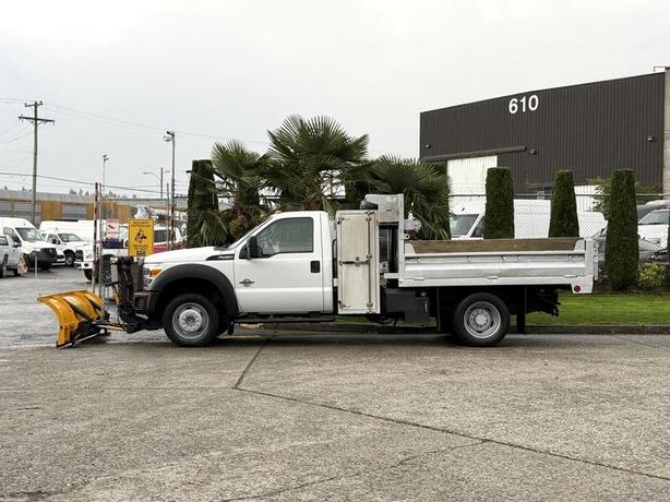 2013 Ford F-450 SD Diesel Dump Truck with Plow and 9-Foot Box image 6