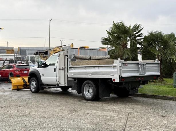 2013 Ford F-450 SD Diesel Dump Truck with Plow and 9-Foot Box image 7
