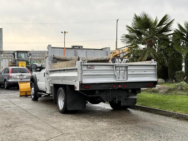 2013 Ford F-450 SD Diesel Dump Truck with Plow and 9-Foot Box image 8