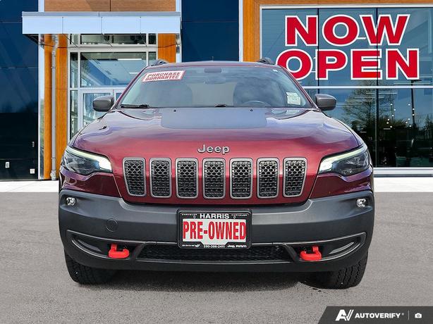 2019 Jeep Cherokee Trailhawk 4x4 | Bluetooth Connectivity | Cruise Control! image 2