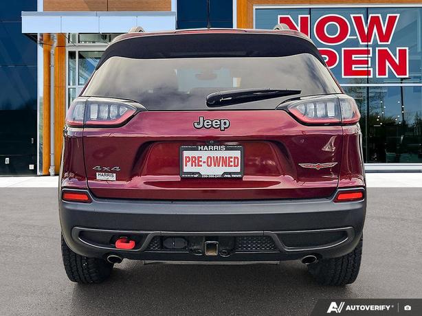 2019 Jeep Cherokee Trailhawk 4x4 | Bluetooth Connectivity | Cruise Control! image 5