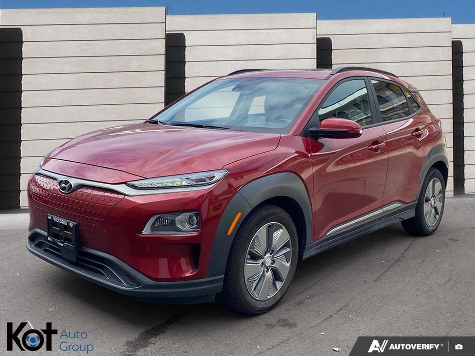 2021 Hyundai Kona Electric Ultimate SUNROOF! LEATHER SEATS! NAVIGATION! HEATED & display photo