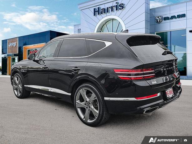 2021 Genesis GV80 3.5T Prestige AWD | Premium Leather | Adaptive Cruise Control! image 4