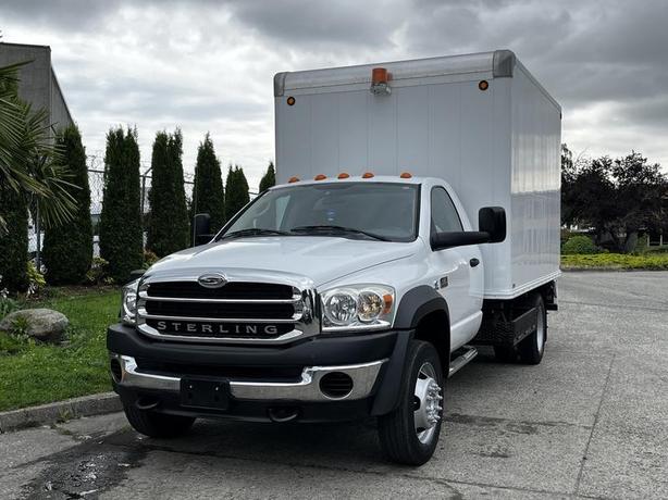 2008 Sterling Bullet 12-Foot Diesel Cube Van with Shelves image 4