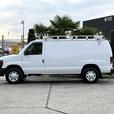 2008 Ford Econoline E-250 Cargo Van with Ladder Rack and Bulkhead Divider thumbnail image 6