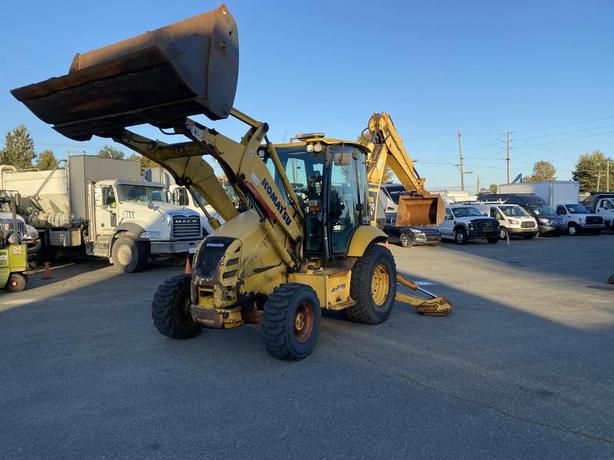 2007 Komatsu WB156PS-5 BACKHOE/LOADER 4x4 Diesel image 8
