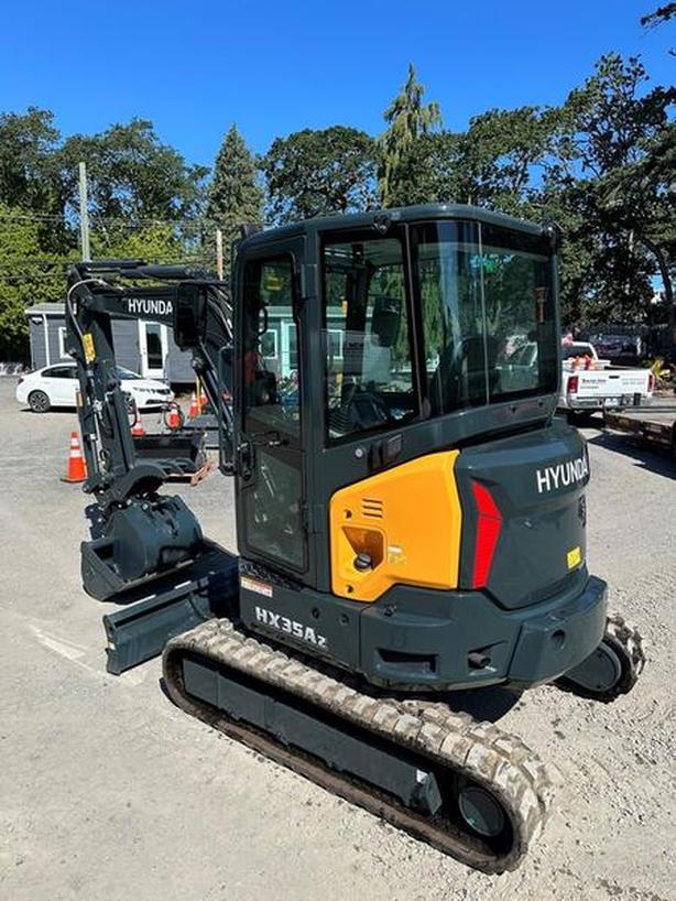 2024 Hyundai Construction Equipment HX35A Mini Excavator image 2