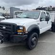 2007 Ford F-450 SD Crew Cab 10 Foot Flat Deck 4WD Diesel thumbnail image 1