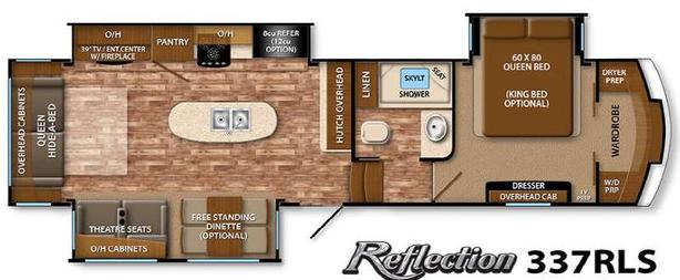 Used 2015 Grand Design Reflection 337RLS image 1