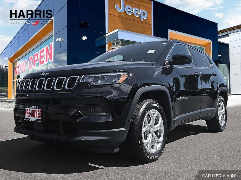 2024 Jeep Compass Sport 4x4 | Low Km's | One Owner | No Reported Accidents! display photo