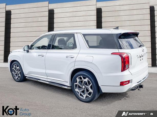 2021 Hyundai Palisade Ultimate Calligraphy PANORAMIC SUNROOF! 7 PASSENGER'S! LEA image 4