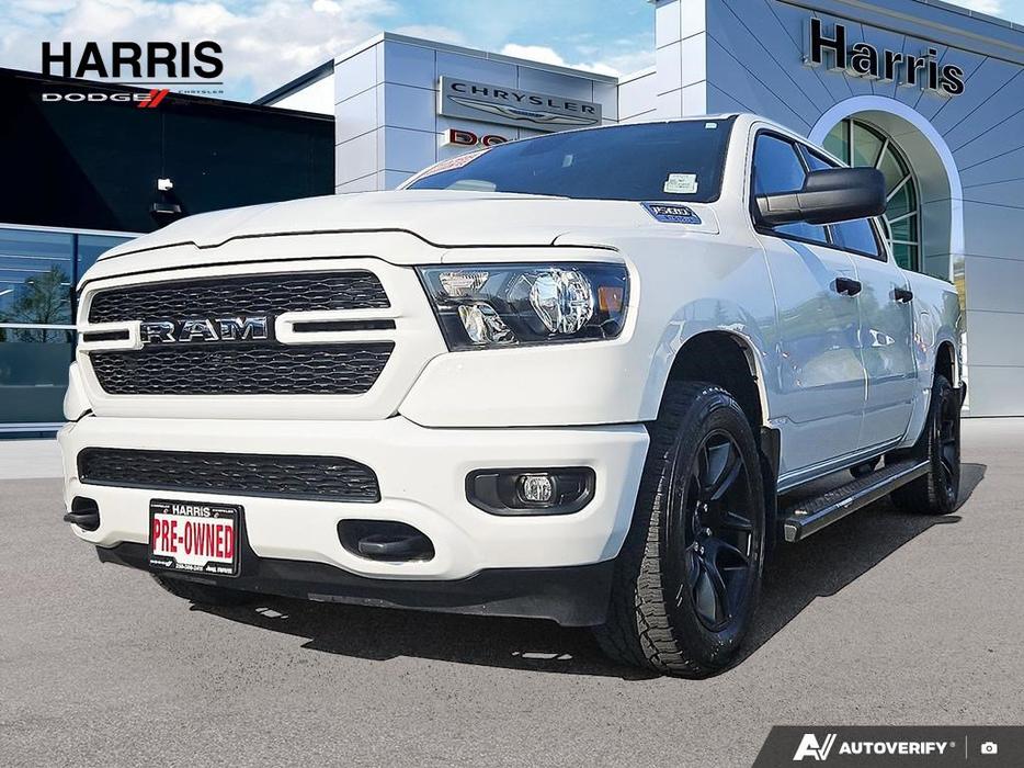 2023 RAM 1500 Tradesman 4x4 Crew Cab 5'7 Box | No Accidents | One Owner | Low KM display photo