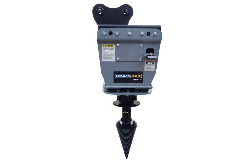 2025 Baumalight RSX580 Excavator Screw Splitter display photo