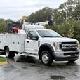 2018 Ford F-550 XLT 4x4 Diesel Service Truck with Tiger Crane thumbnail image