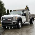 2015 Ford F-450 11-Foot Dump Truck with Storage Compartments and Beacon thumbnail image 4