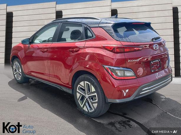 2023 Hyundai Kona Electric Preferred FULLY ELECTRIC! BUILT IN NAVIGATION! BLUE-T image 4
