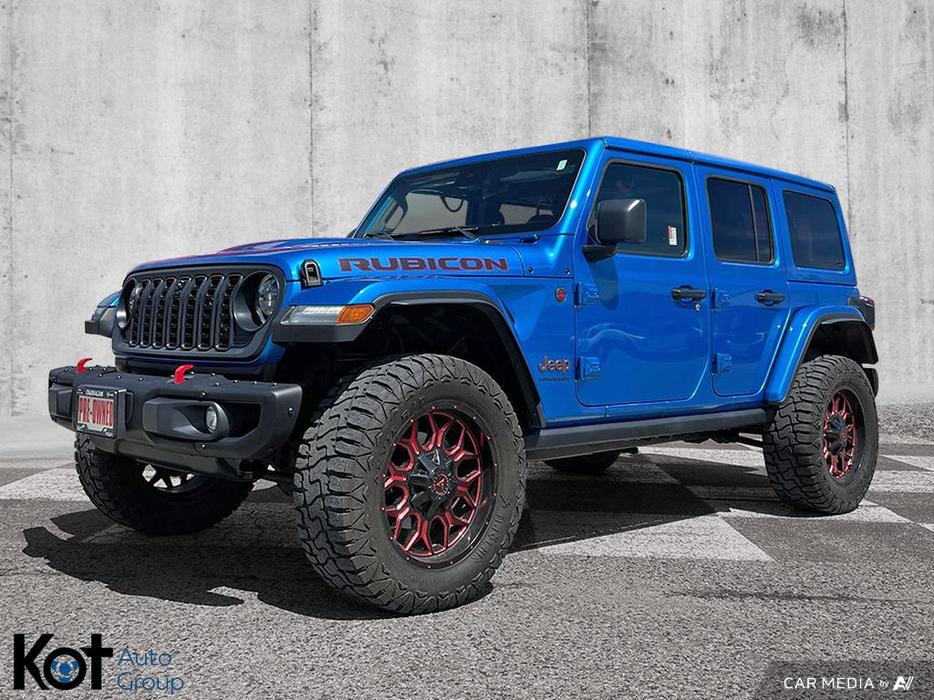 2024 Jeep Wrangler Rubicon X | 3.6L Pentastar V6 | Alpine Premium Sound system | display photo