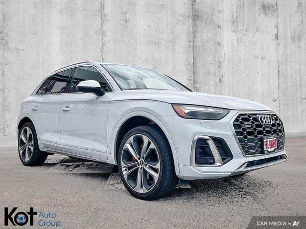 2022 Audi SQ5 Technik | 3.0L V6 rated @ 349hp | Power Liftgate | Aerial View Cam image 3