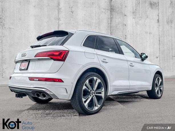 2022 Audi SQ5 Technik | 3.0L V6 rated @ 349hp | Power Liftgate | Aerial View Cam image 5