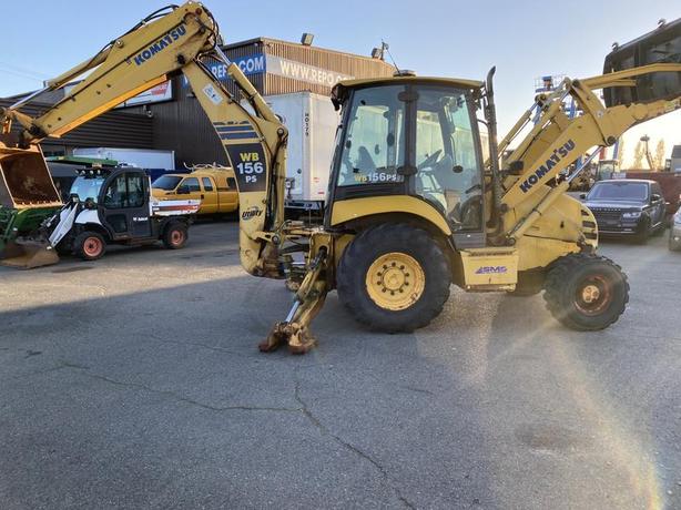2007 Komatsu WB156PS-5 BACKHOE/LOADER 4x4 Diesel image 2