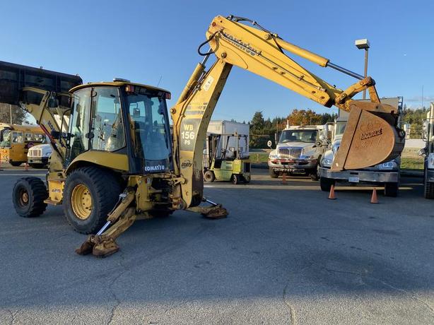 2007 Komatsu WB156PS-5 BACKHOE/LOADER 4x4 Diesel image 6