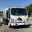 2014 Isuzu NRR Sweeper Truck with Sprayer and Dump Box thumbnail image 2