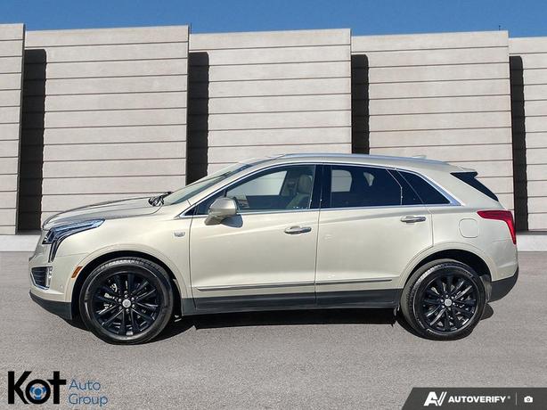 2017 Cadillac XT5 Platinum Awd LEATHER INTERIOR! PANORAMIC SUNROOF! HEATED & VEN image 3