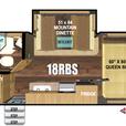 Used 2018 Outdoors RV Creek Side Mountain Series 18RBS thumbnail image