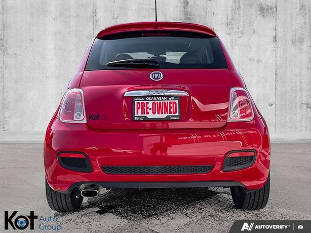 2016 Fiat 500 Sport | Power Sunroof | Alpine Audio System | Heated Seats | AISIN image 4