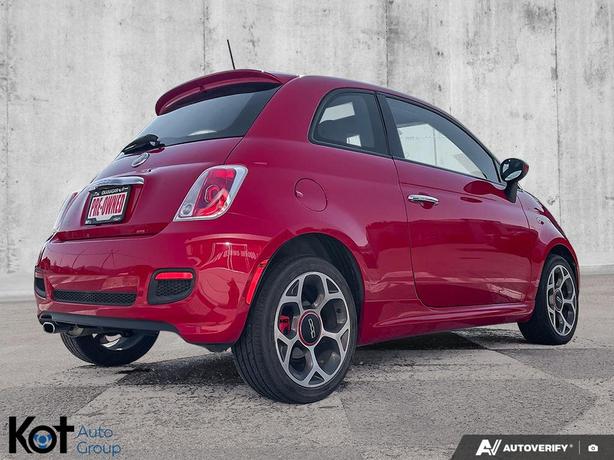 2016 Fiat 500 Sport | Power Sunroof | Alpine Audio System | Heated Seats | AISIN image 5