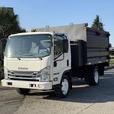 2017 Isuzu NPR HD 10-Foot Dump Truck with Storage Compartments thumbnail image 4