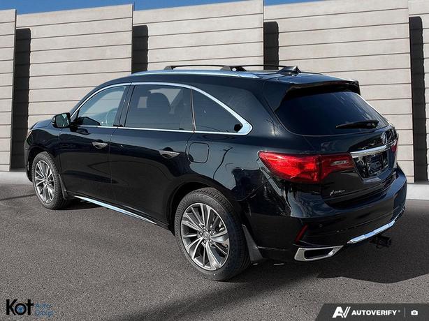 2017 Acura MDX Elite Pkg FORWARD COLLISION! REAR CROSS! image 4