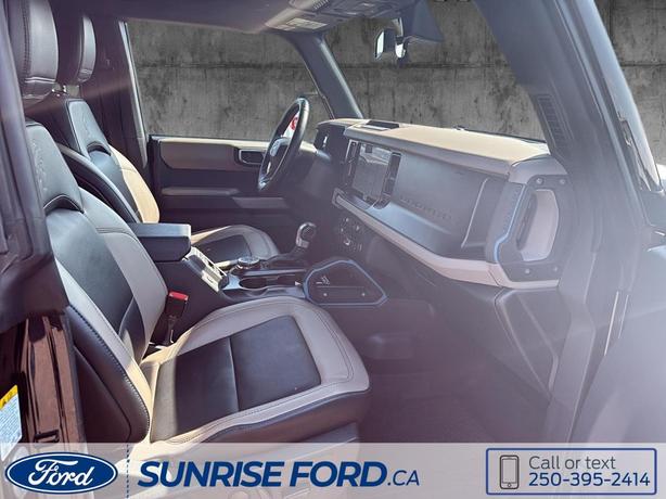 2023 Ford Bronco Wildtrak - marine-grade vinyl seats, rubberized flooring, and S image 8