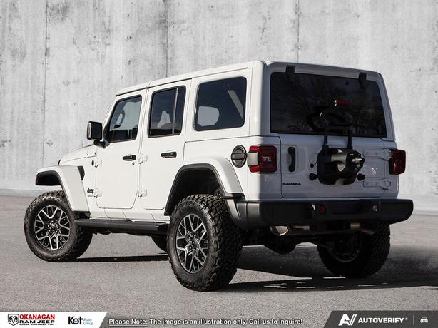 2025 Jeep Wrangler Sahara | SAVE OVER $10,000! | FREE WINTER TIRES | Rubber Floo image 4