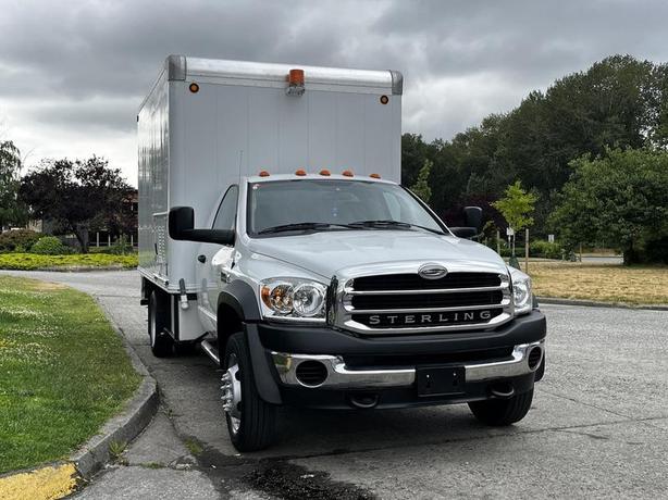 2008 Sterling Bullet 12-Foot Diesel Cube Van with Shelves image 2