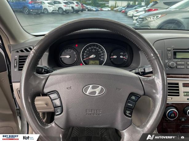 2007 Hyundai Sonata GL AUTO BEIGE INTERIOR HEATED LEATHER SEATS, WHEEL CONTROLS, image 7