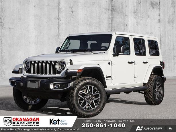 2025 Jeep Wrangler Sahara | SAVE OVER $10,000! | FREE WINTER TIRES | Rubber Floo image 1