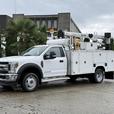 2018 Ford F-550 XLT 4x4 Diesel Service Truck with Tiger Crane thumbnail image 5