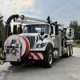 2014 International 7500 Diesel 6x4 Vactor 2100 Series Vacuum Truck with John Dee thumbnail image 4
