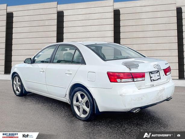 2007 Hyundai Sonata GL AUTO BEIGE INTERIOR HEATED LEATHER SEATS, WHEEL CONTROLS, image 4