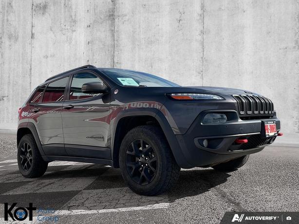 2015 Jeep Cherokee Trailhawk | 3.2L V6 | Heated & Ventilated Seats | Engine Bloc image 3