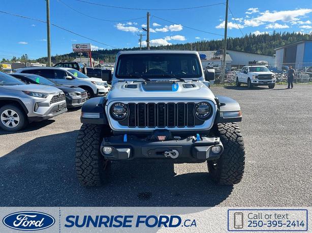 2024 Jeep Wrangler 4xe Rubicon,FRONT BUMPER WINCH,3.5" LIFT KIT, FALCON SHOCKS,  image 2