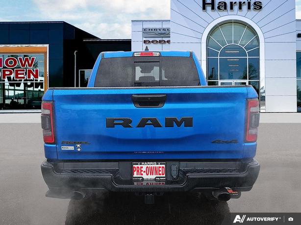 2022 RAM 1500 Rebel 4x4 Crew Cab 5'7 Box | One Owner | No Reported Accidents! image 5