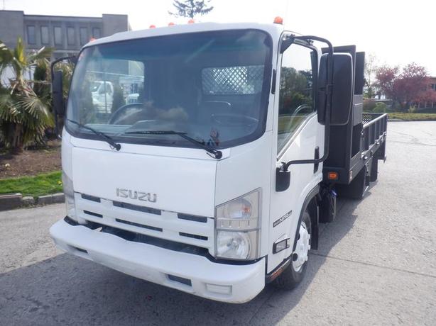 2015 Isuzu NPR 12 Foot  Flat Deck 3 Seater Diesel image 2