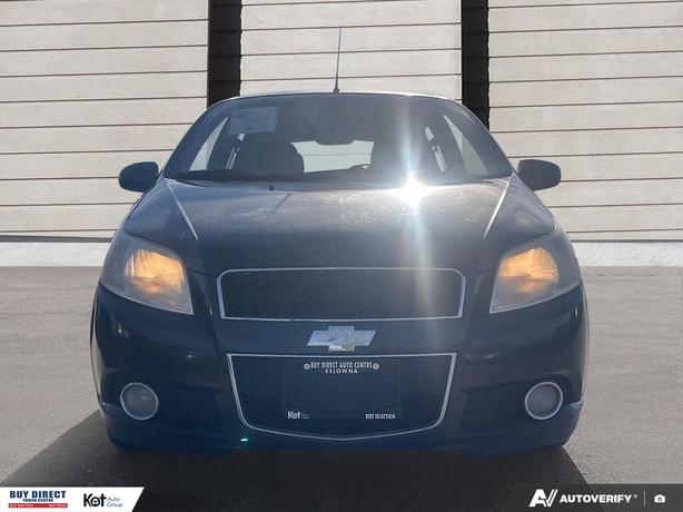 2009 Chevrolet Aveo LS AUTO, FABRIC SEATS, FM+AM RADIO, 204,051 KMS, GREY INTERI image 2