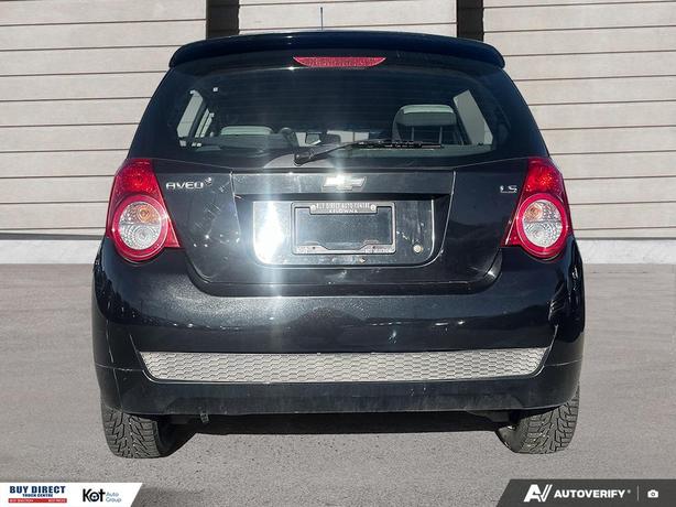 2009 Chevrolet Aveo LS AUTO, FABRIC SEATS, FM+AM RADIO, 204,051 KMS, GREY INTERI image 5
